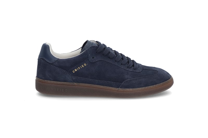 Retro sneaker i mockaskinn UNIFIED