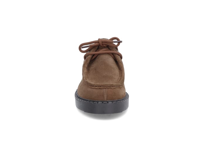 Semsket moc-toe snøresko STOCKHOLM DESIGN GROUP