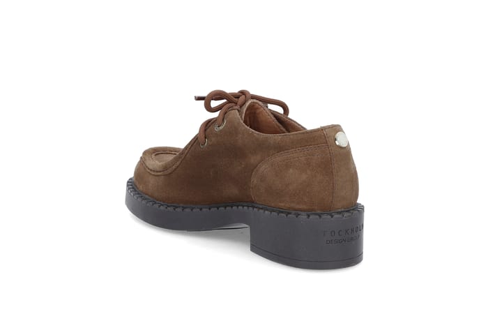 Semsket moc-toe snøresko STOCKHOLM DESIGN GROUP