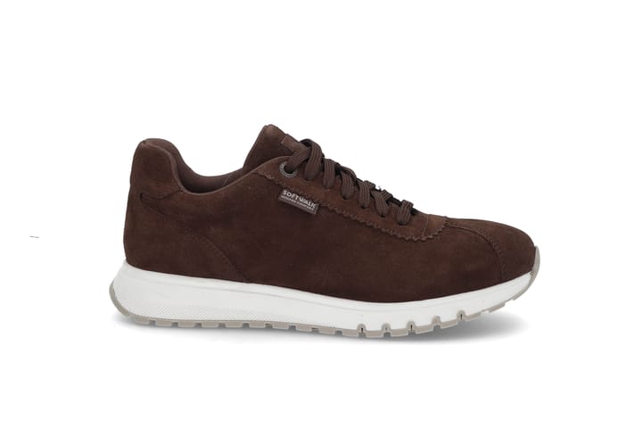 Sportiga sneakers i mockaskinn SOFTWALK