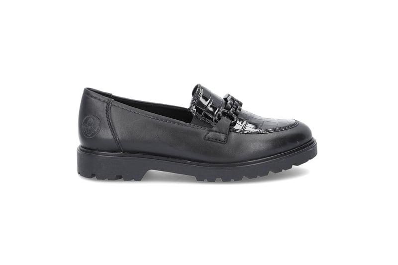 Loafers i skinn RIEKER