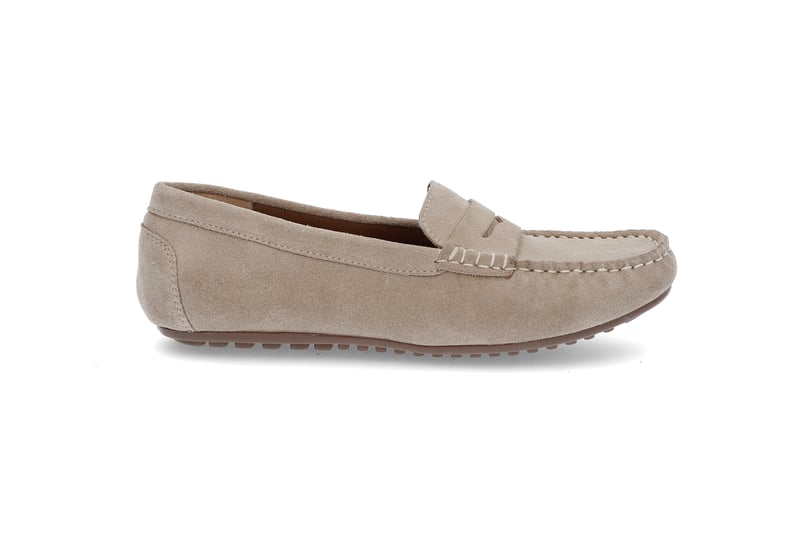 Semsket damesloafer PRIVÉ