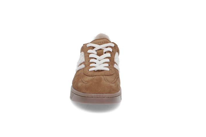 Semsket sneakers med pels STOCKHOLM DESIGN GROUP