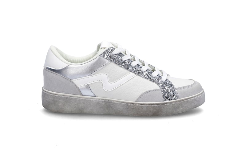 Sportig sneaker med glitter BLACK Sportig sneaker med glitter BLACK