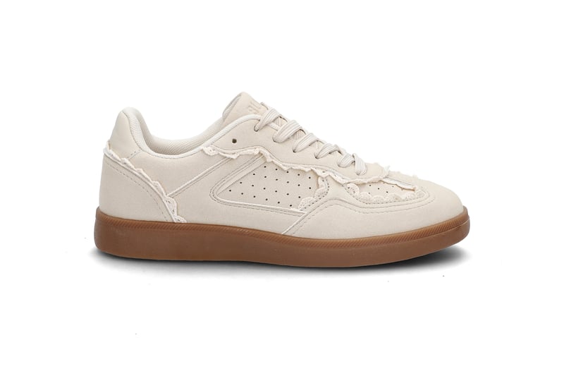 Sporty sneaker med blondedetaljer BLACK Sporty sneaker med blondedetaljer BLACK