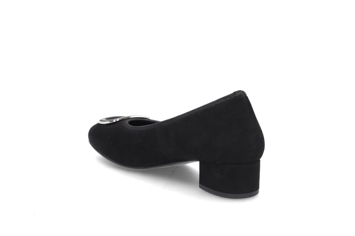 Komfortabel pumps i semsket skinn SOFTWALK Komfortabel pumps i semsket skinn SOFTWALK