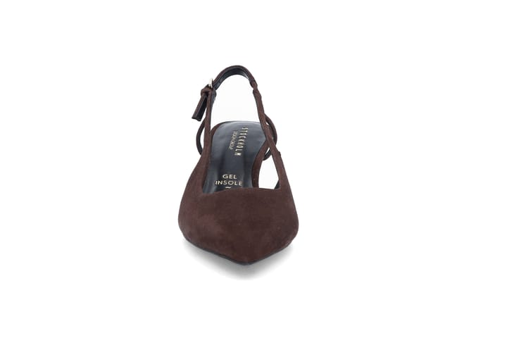 Elegant slingback i mocka med gelsula STOCKHOLM DESIGN GROUP Elegant slingback i mocka med gelsula STOCKHOLM DESIGN GROUP