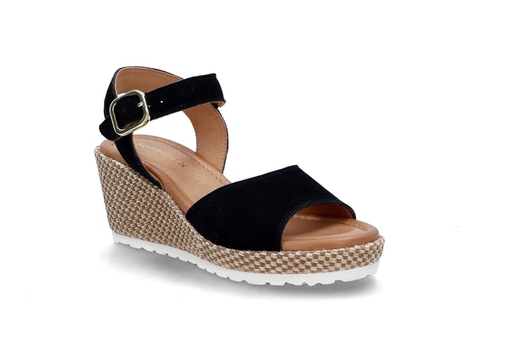 SOFTWALK 1464 BLACK SUEDE SOFTWALK