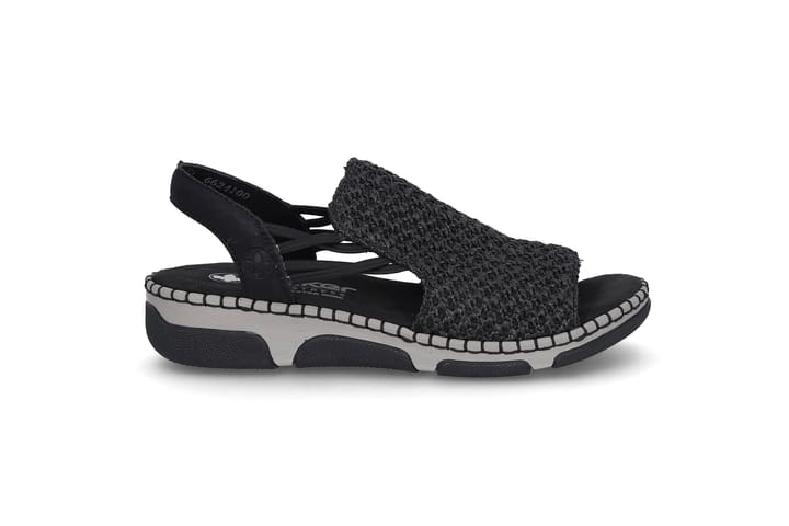 RIEKER 4116 Schwarz/Schwarz RIEKER