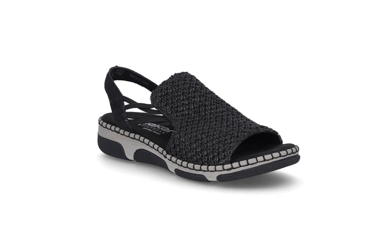 RIEKER 4116 Schwarz/Schwarz RIEKER