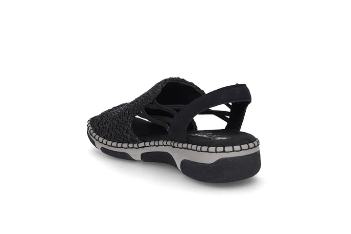 RIEKER 4116 Schwarz/Schwarz RIEKER