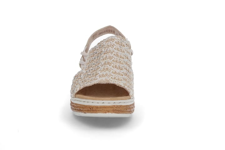 RIEKER 6781 Beige-Silber/Cl RIEKER