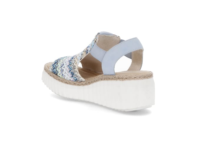RIEKER 6798 Blau-Multi/Aqua RIEKER RIEKER 6798 Blau-Multi/Aqua RIEKER