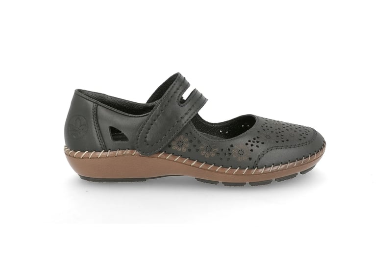Ballerina med bred passform RIEKER Ballerina med bred passform RIEKER