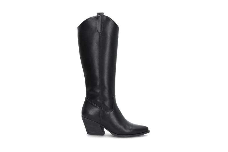 Western inspirert boots BLACK Western inspirert boots BLACK