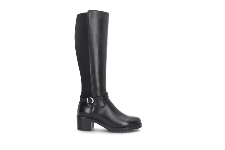 Eleganta höga skinnstövletter SOFTWALK