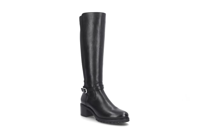 Eleganta höga skinnstövletter SOFTWALK Eleganta höga skinnstövletter SOFTWALK