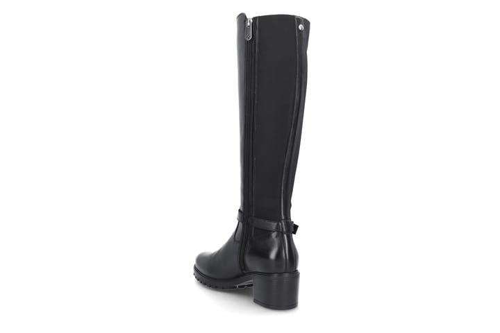 Eleganta höga skinnstövletter SOFTWALK Eleganta höga skinnstövletter SOFTWALK
