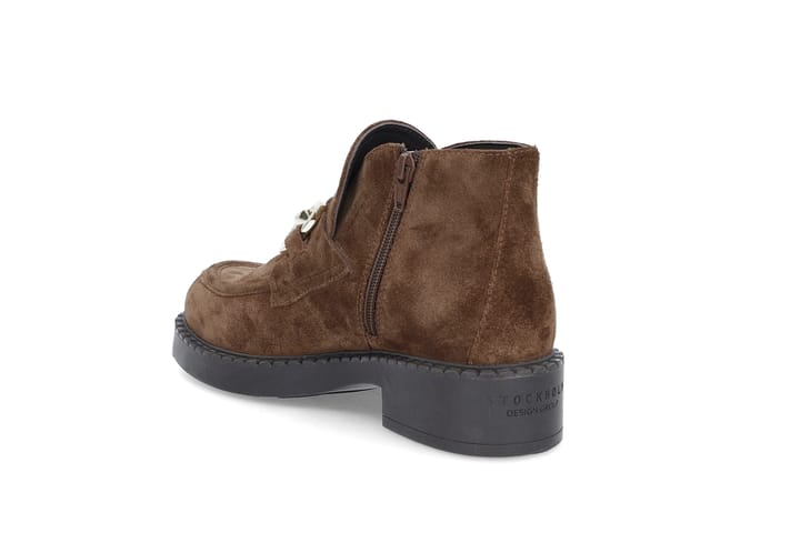 Semsket moc-toe støvlett STOCKHOLM DESIGN GROUP Semsket moc-toe støvlett STOCKHOLM DESIGN GROUP