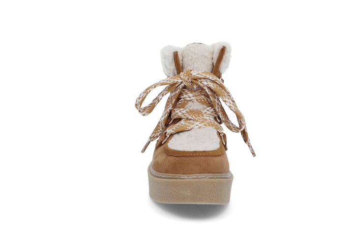 Varm snøreboots BLACK