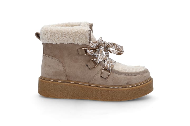 Varm snøreboots BLACK
