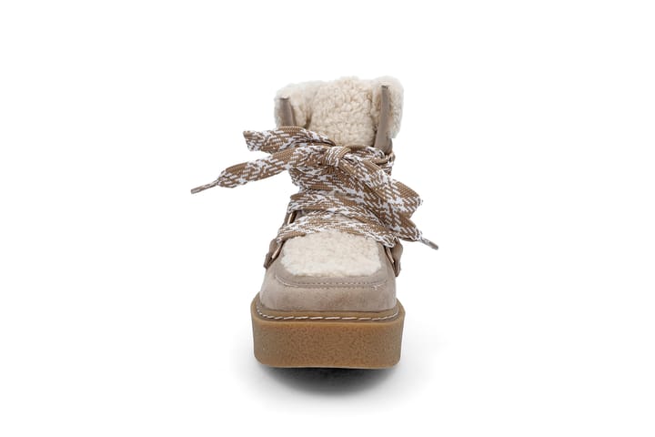 Varm snøreboots BLACK