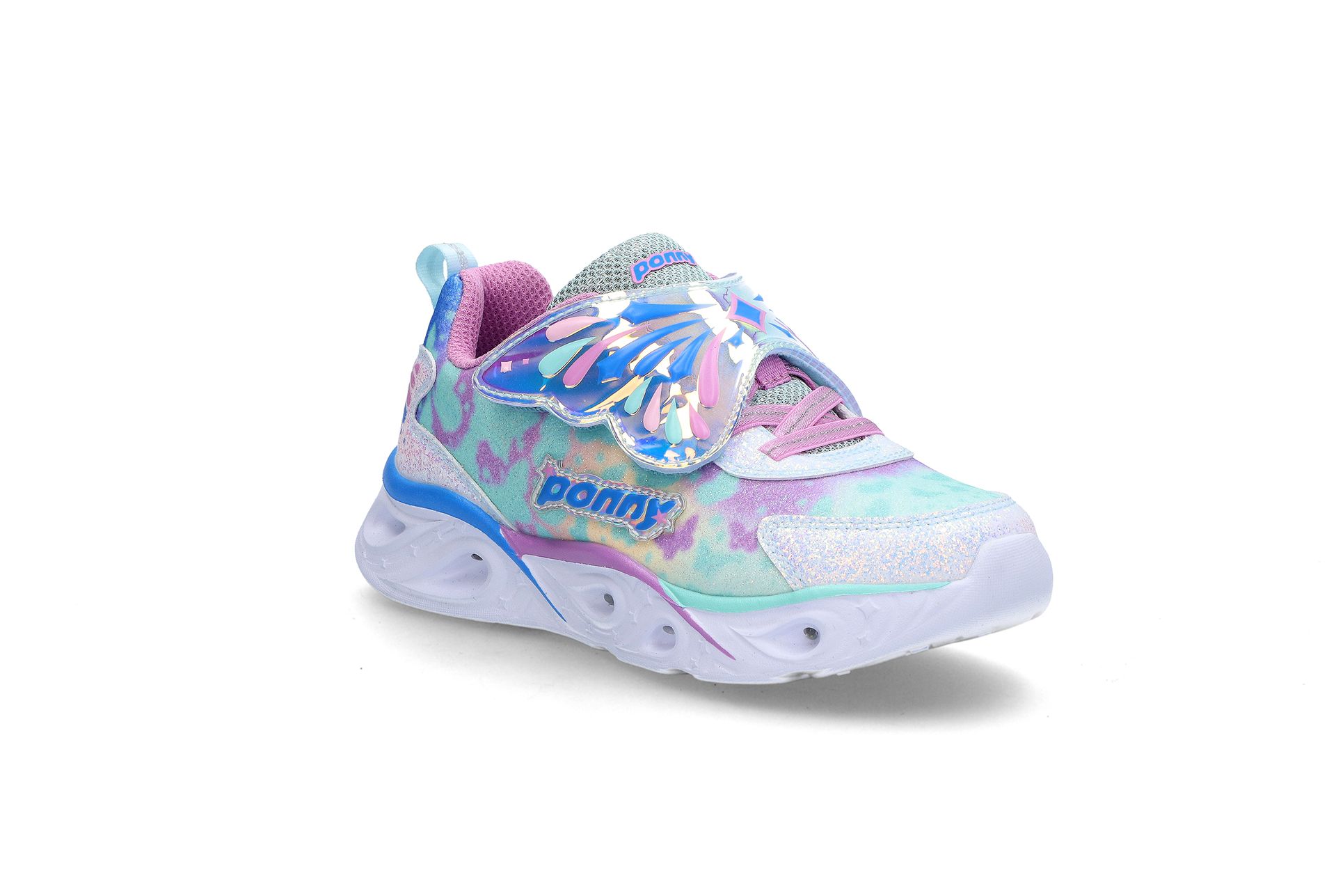 PONNY 3266 BLUE/MULTI PONNY