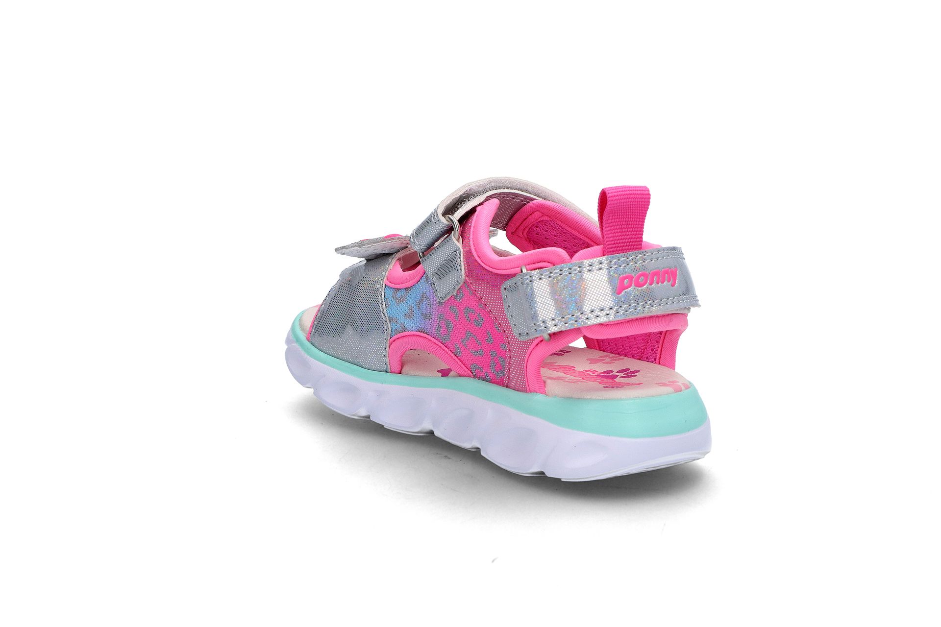 PONNY 3237 SILVER/FUXIA PONNY