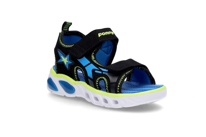 PONNY 3243 BLACK/ROYAL PONNY