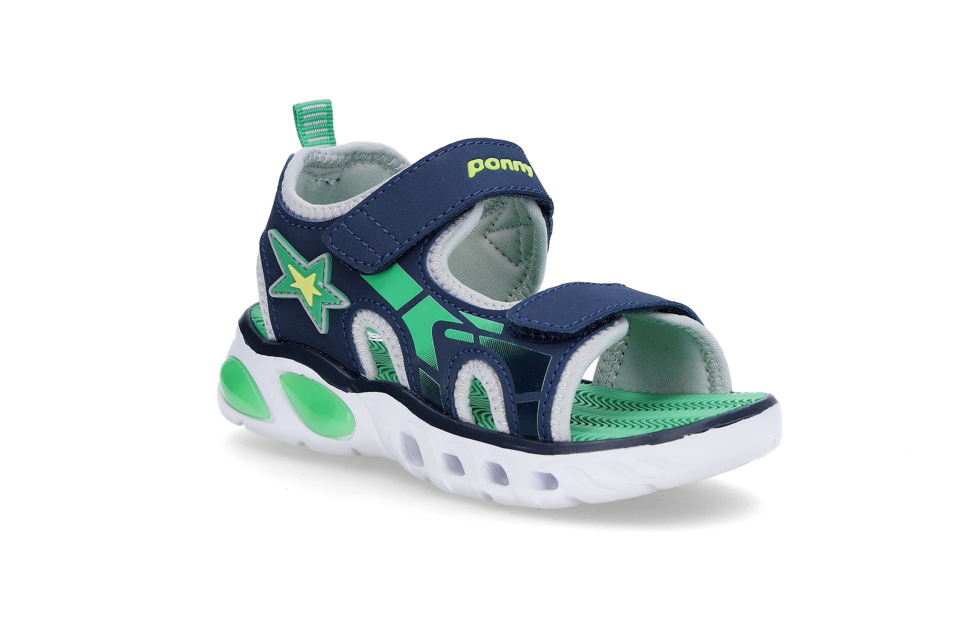 PONNY 3243 NAVY/GREEN PONNY