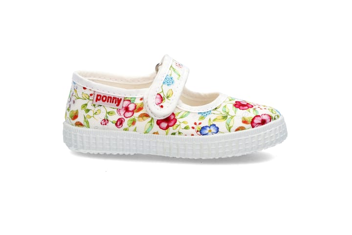 PONNY 3226 WHITE/FLOWER PONNY