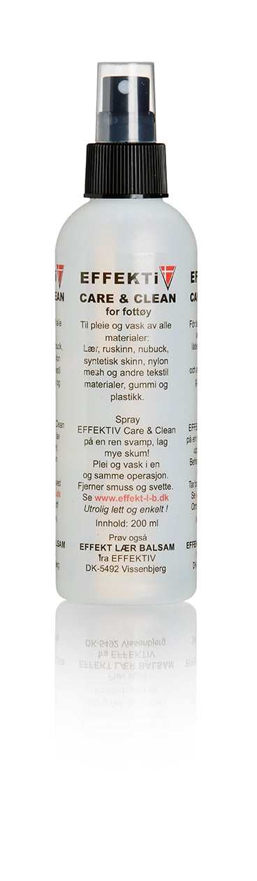 Care & Clean skotvätt EFFEKTIV