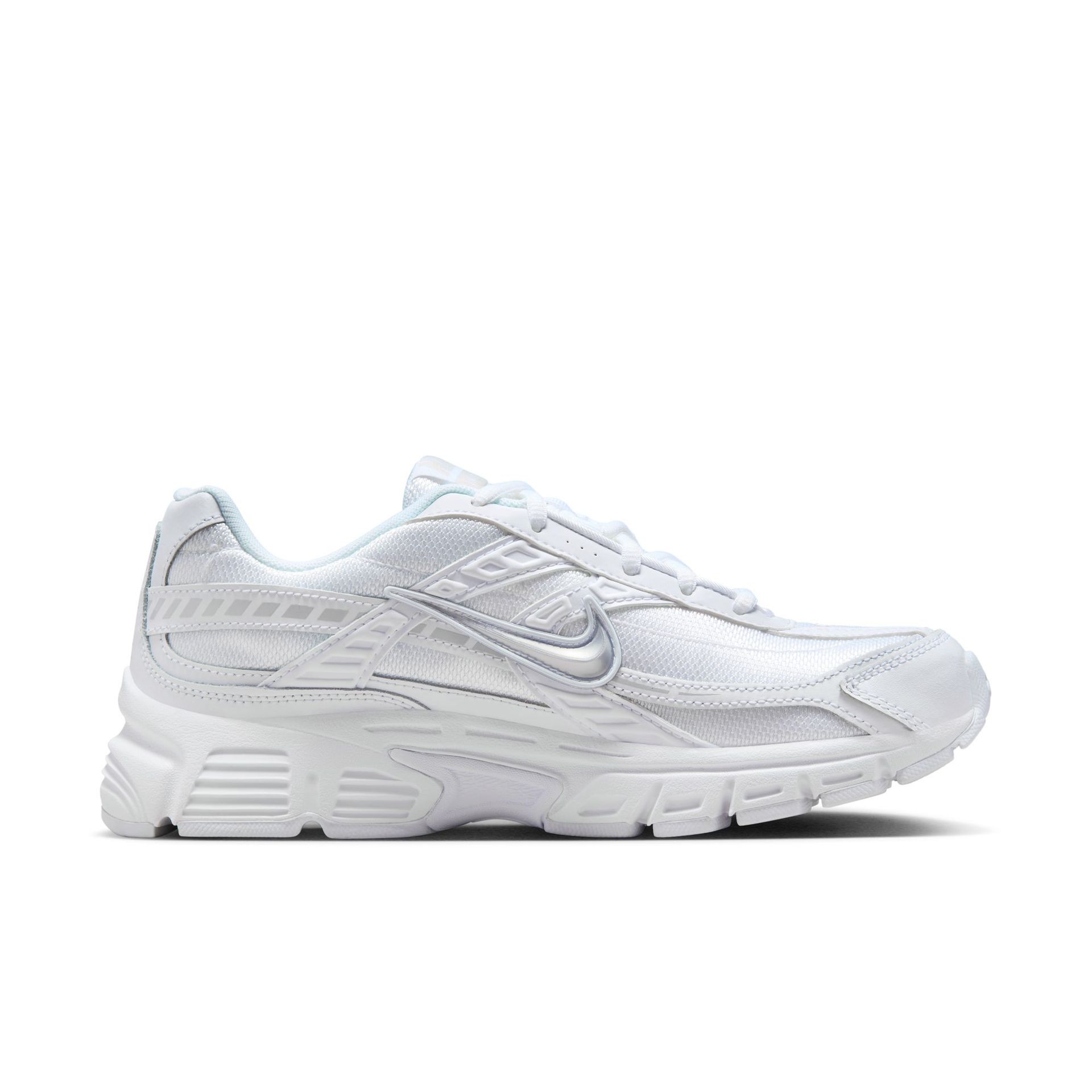 NIKE  White/ Metallic NIKE