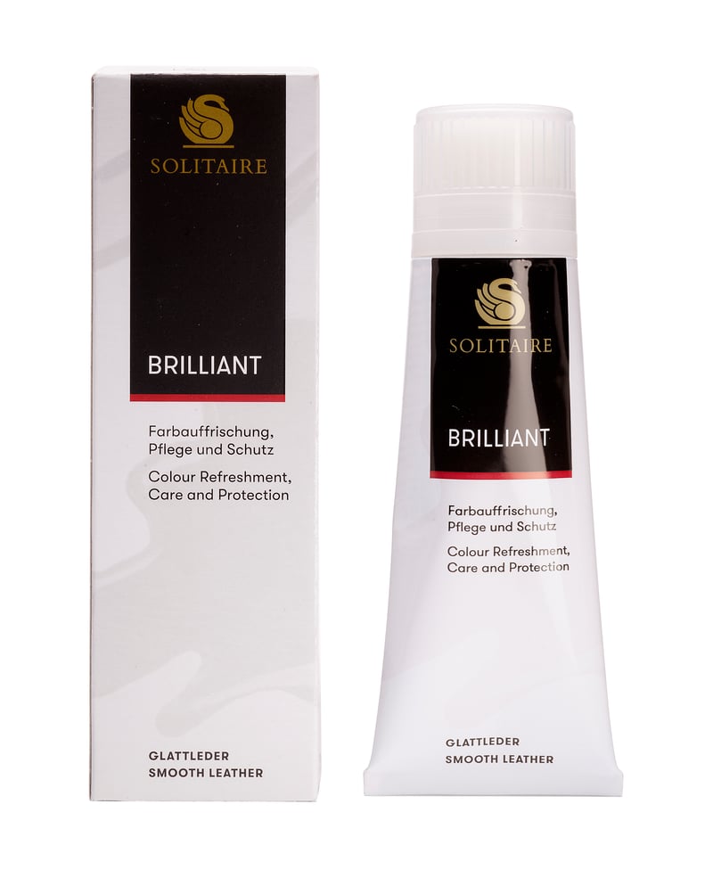 Brilliant Shoe Cream - medium brun SOLITAIRE
