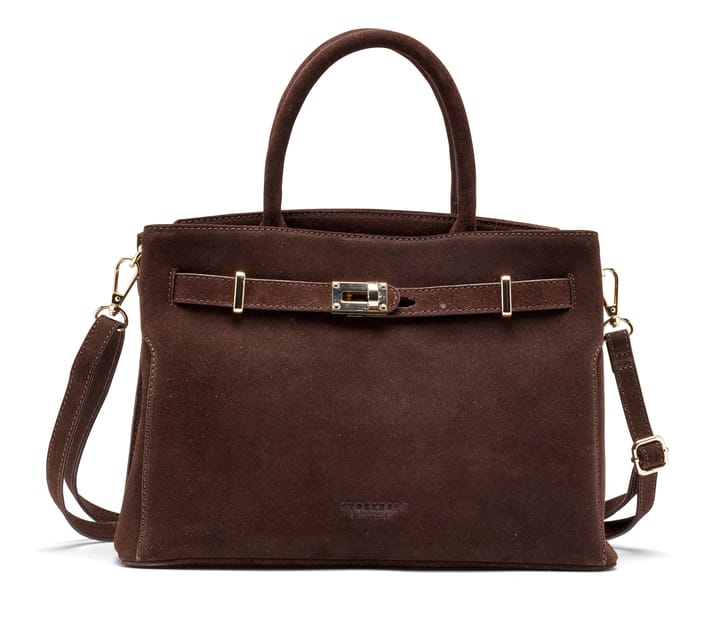 Klassisk veske i semsket skinn STOCKHOLM DESIGN GROUP